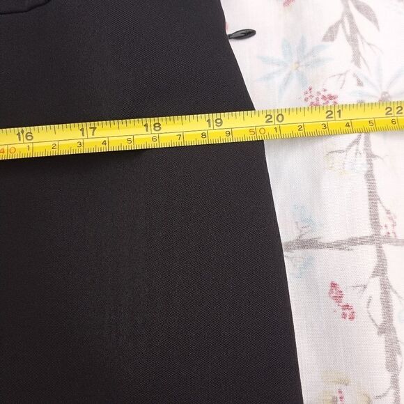 Antonio Melani Black Polyester Lined Straight Zipp - Picture 5 of 6